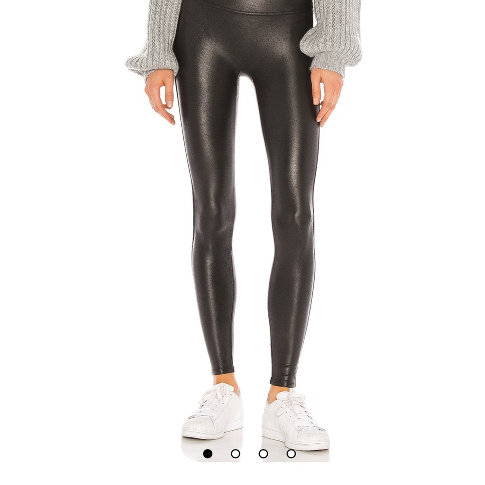 SPANX Black Shimmer Leggings